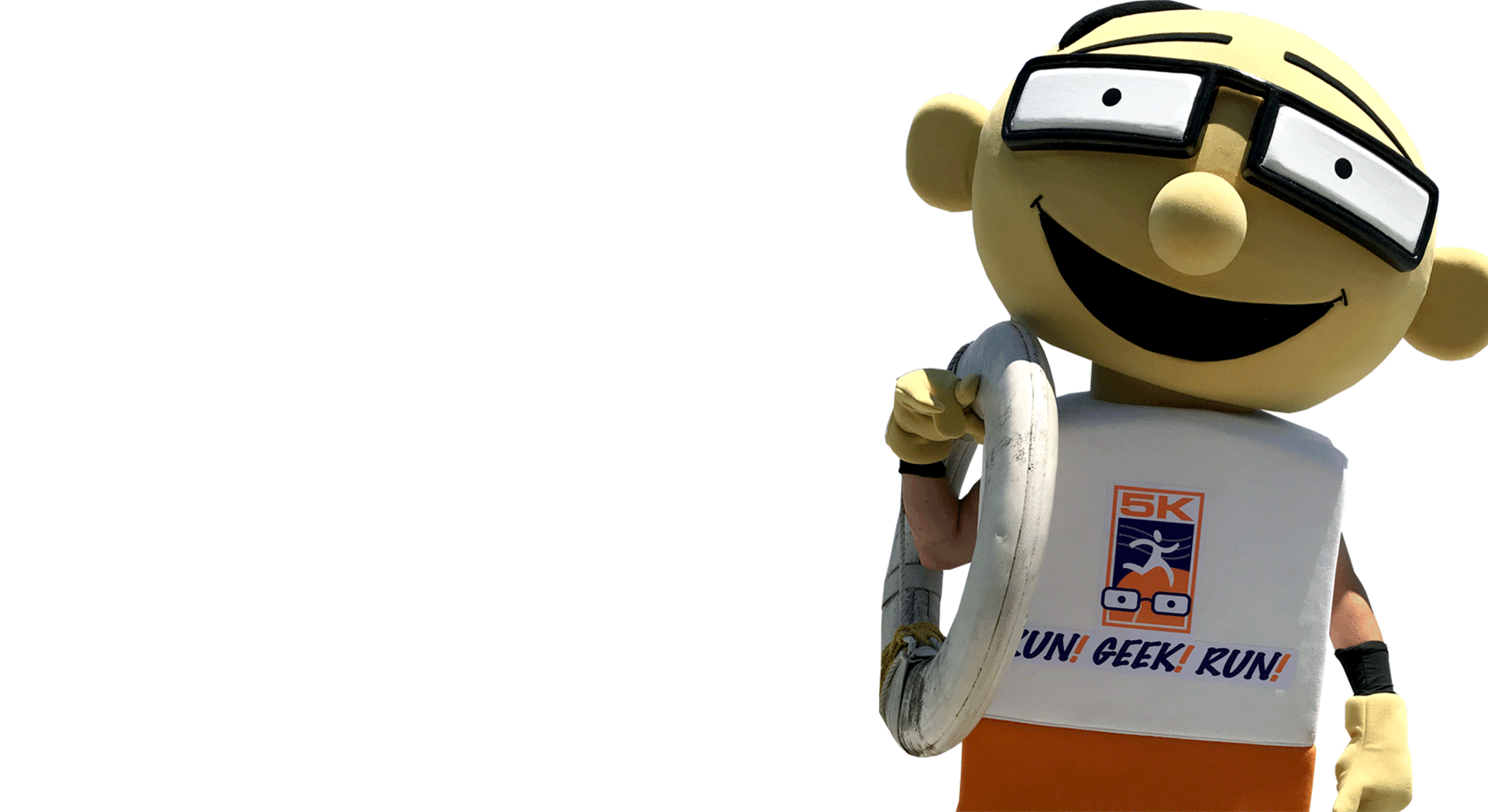 Run Geek Run mascot