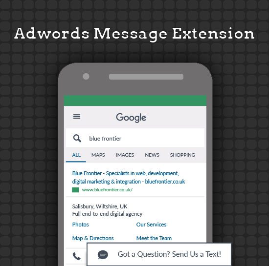 Adwords Message Extension