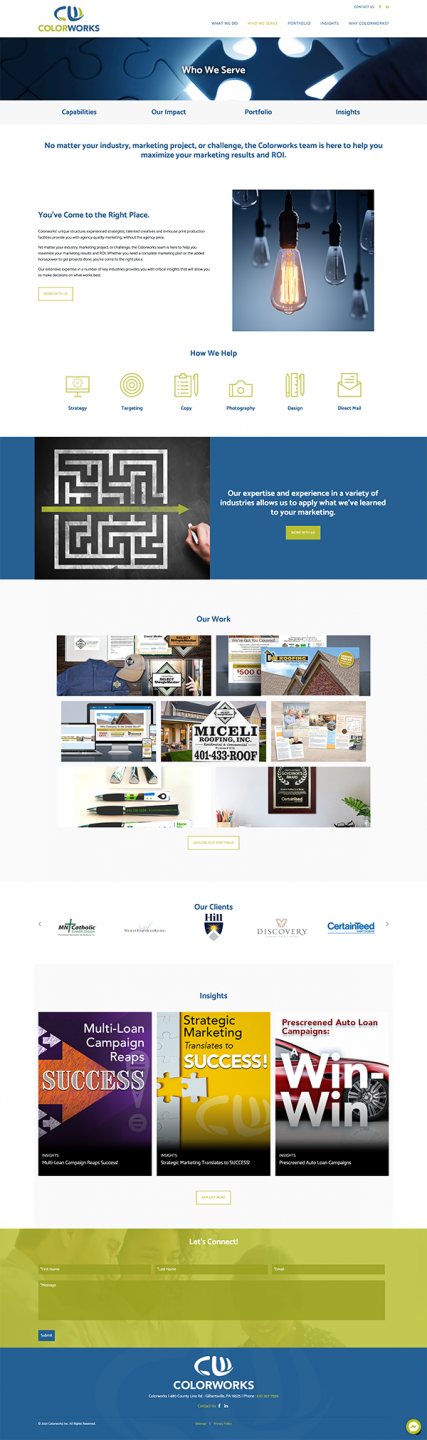 Colorworks website