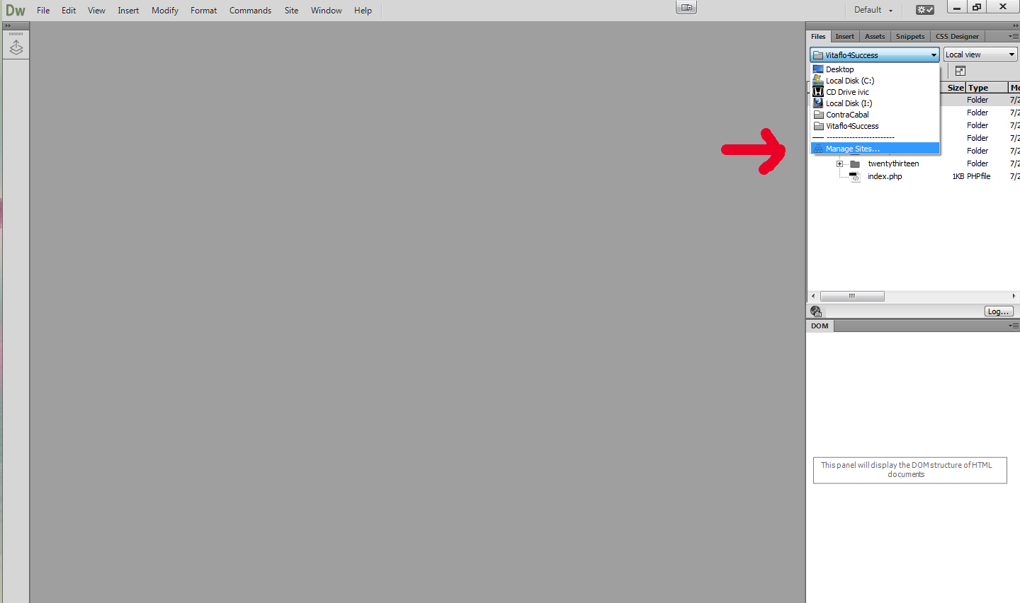 dreamweaver_manageSites