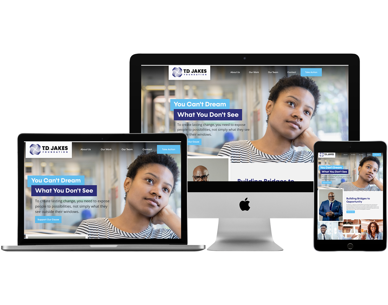 TD Jakes Foundation website
