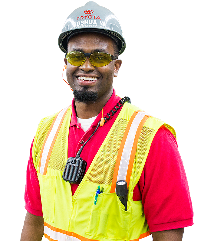 Toyota worker