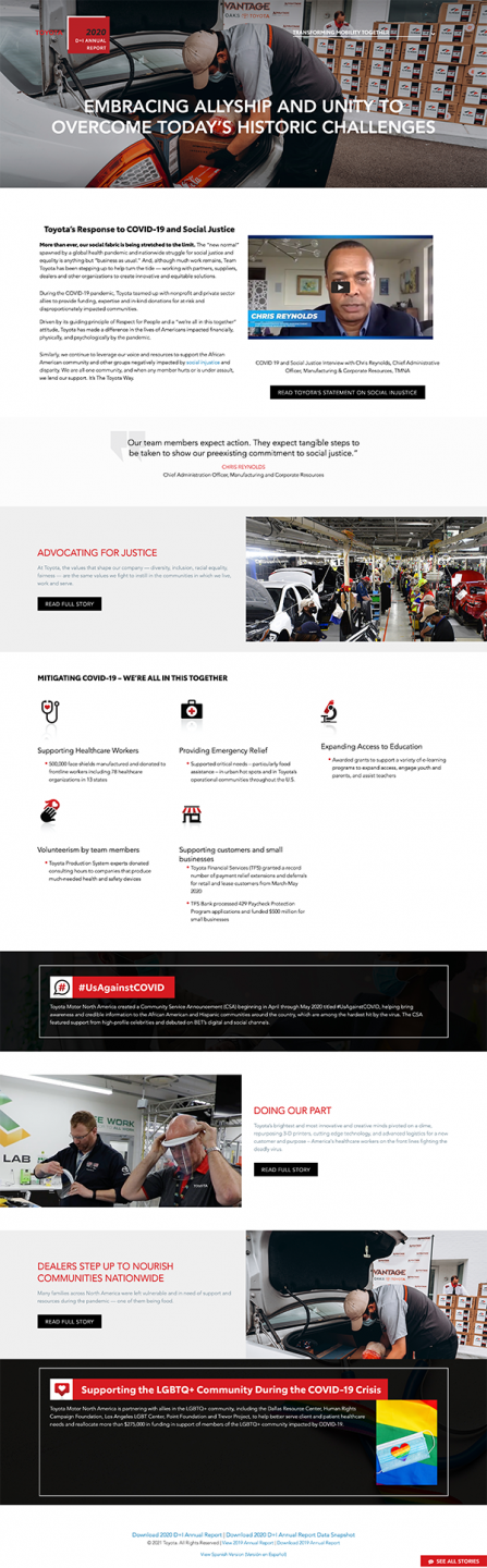 Toyota website