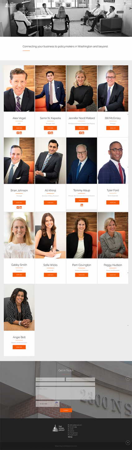 The Vogel Group website