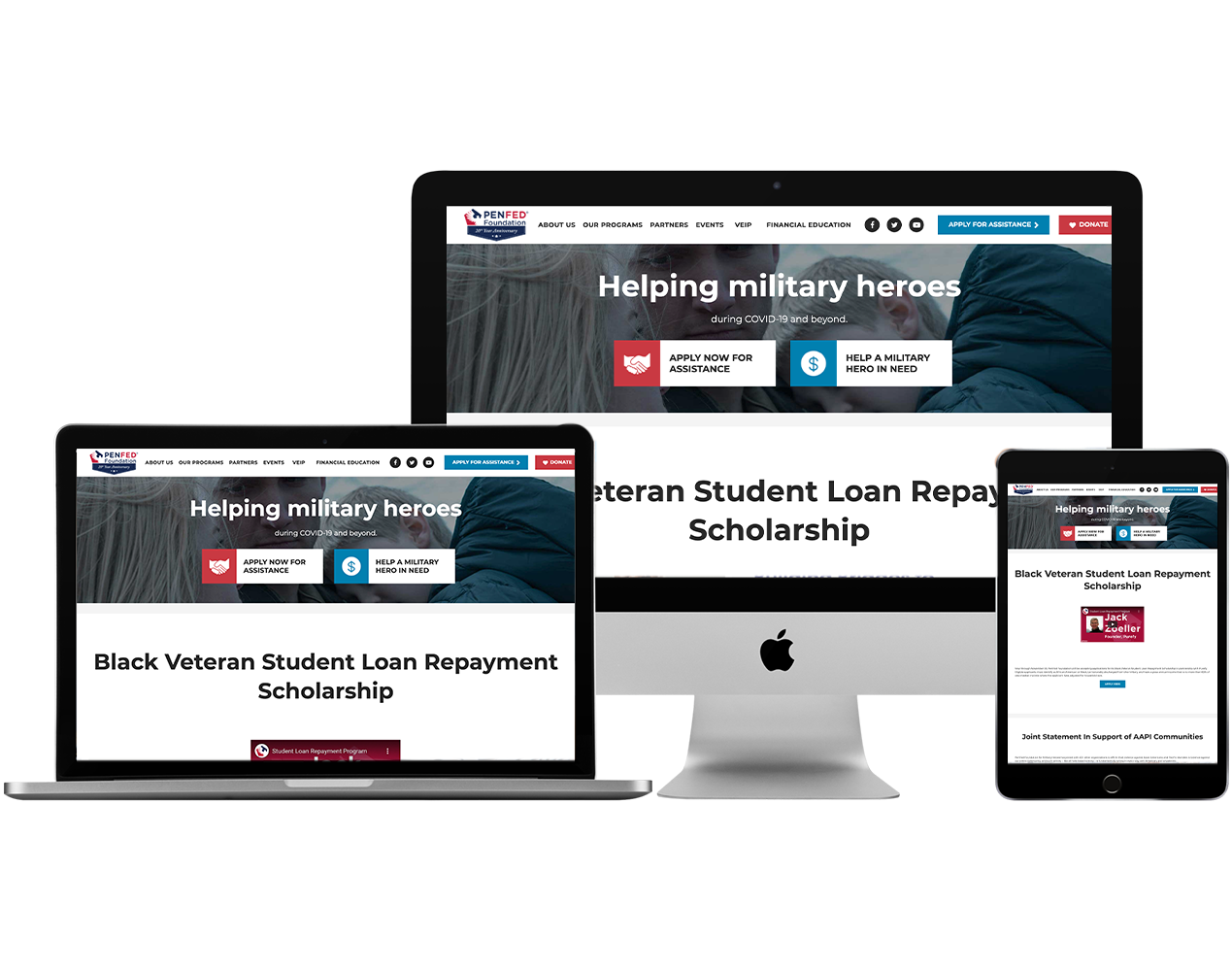 PenFed Foundation digital presence