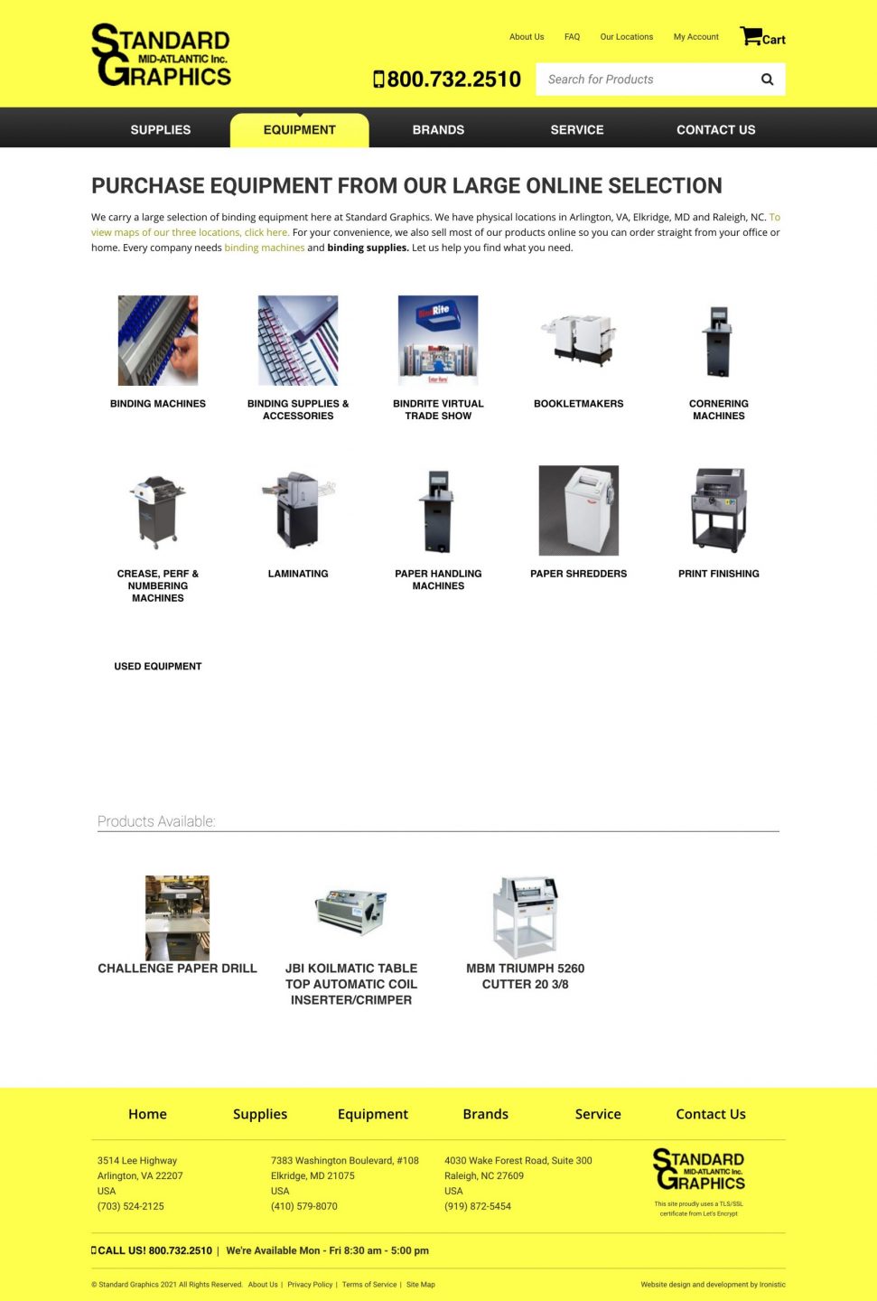 Standard Graphics website