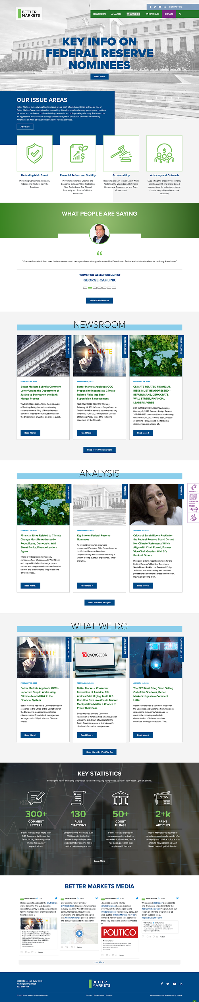 Better Markets website