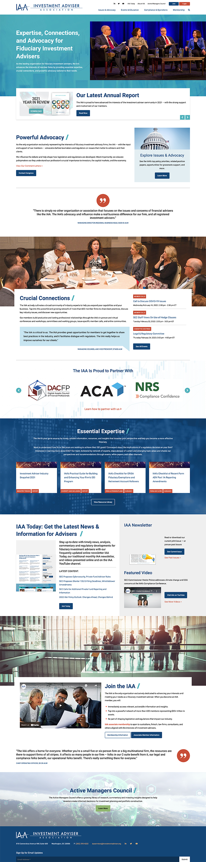 Better Markets website development