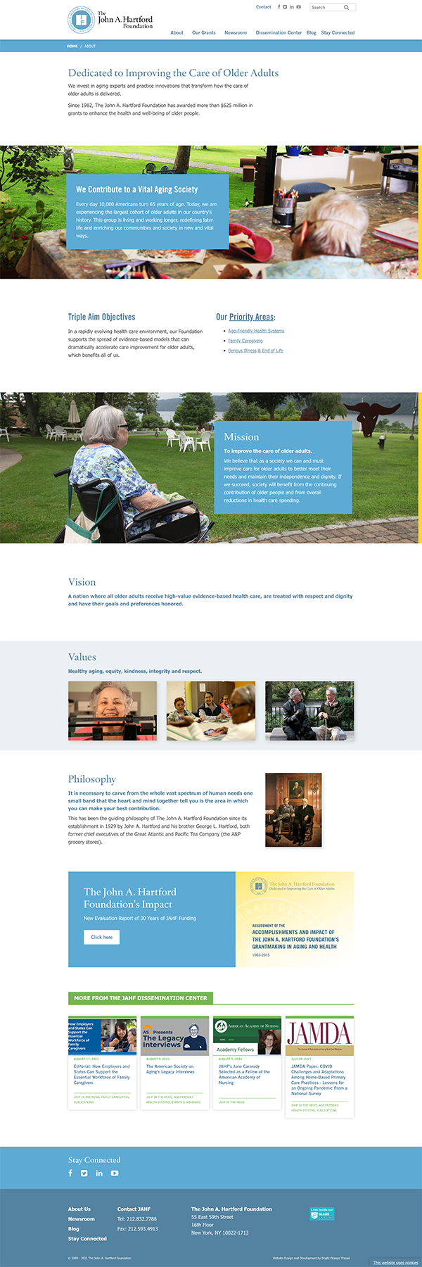 John A. Hartford website