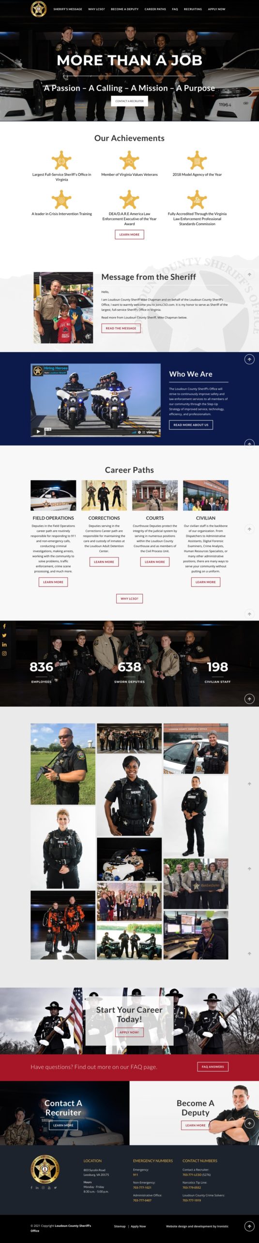 Loudoun County Sheriff's Office website