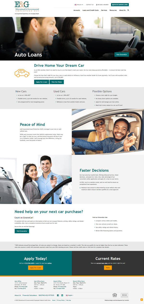 E&G Website