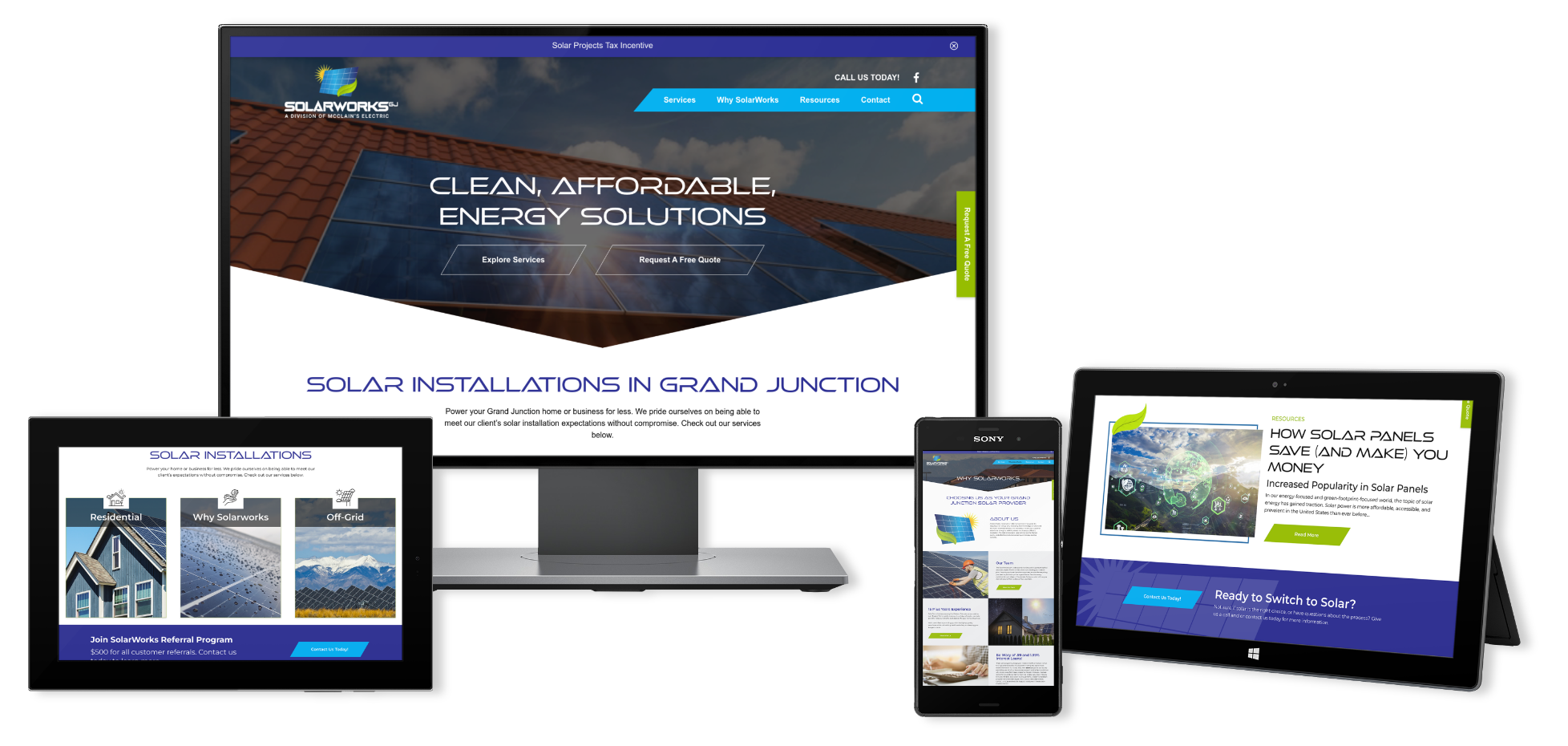 impact-solarworks-devices Digital presence strategy