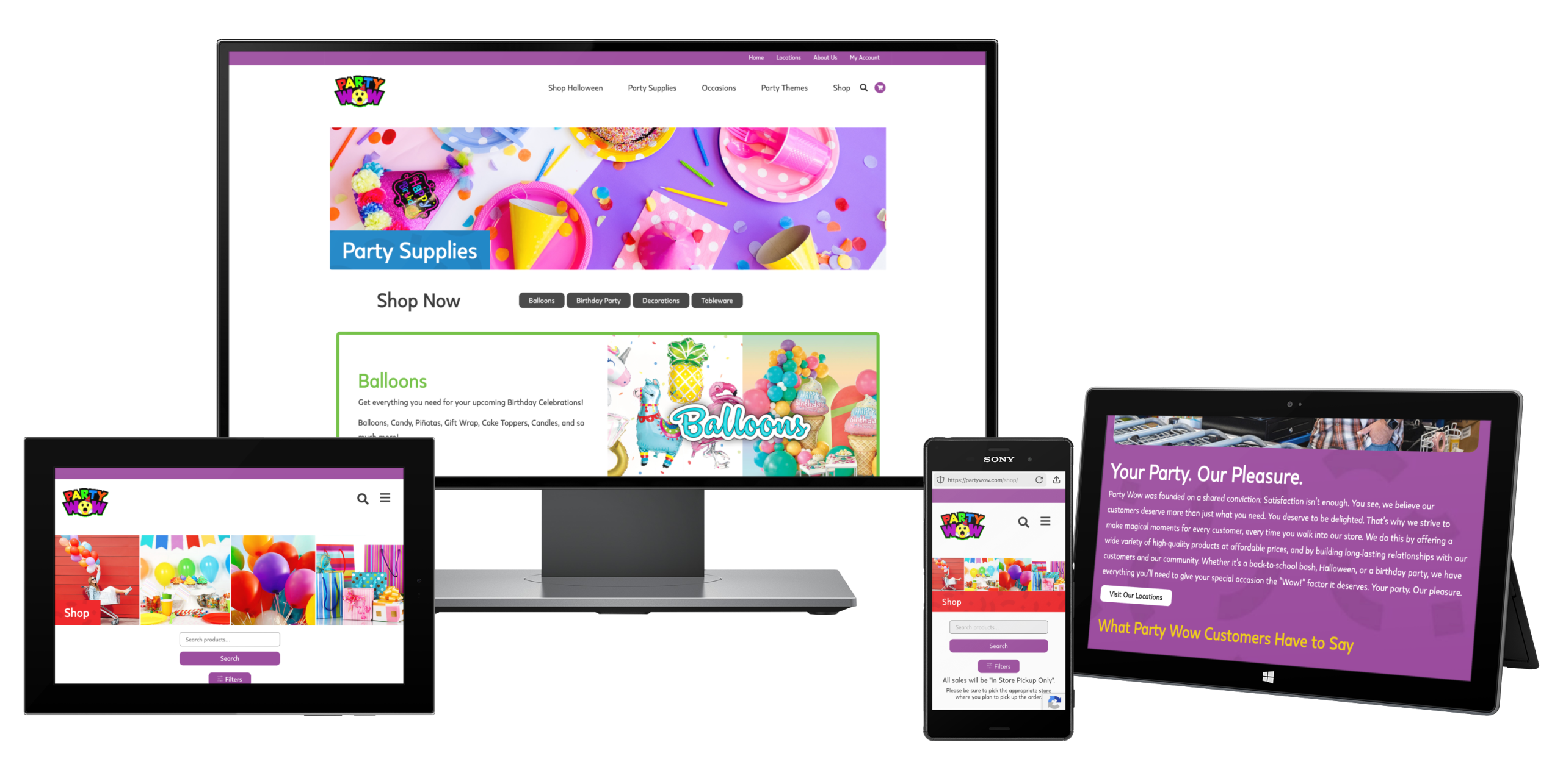 party wow platform