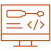 Custom-Website-Design-Icon-Orange