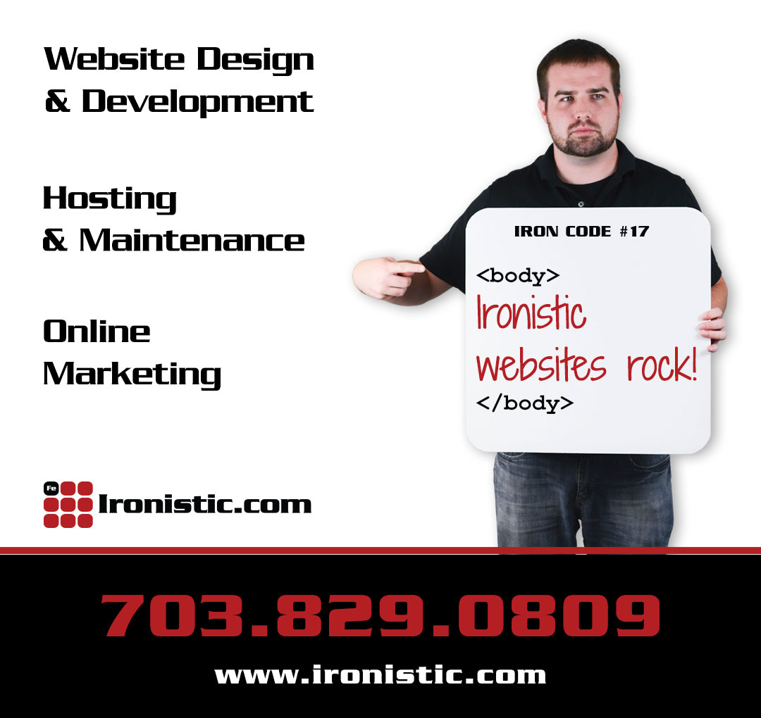 - ironistic How to advertise online - use real images - ironistic