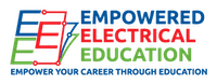 Empowered electrical education logo - ironistic