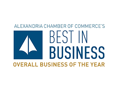 Award-chamber - ironistic Alexandria chamber of commerce best in business award - ironistic