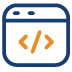 Website design and development icon
