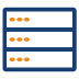 Website hosting server icon