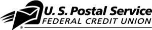 USPS Federal Credit Union logo with a postal horn and the text 'U.S. Postal Service' and 'Federal Credit Union'
