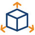 Packaging and fulfillment icon