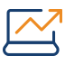 Growth and progress icon